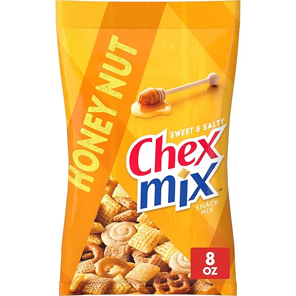 CHEX MIX SWEET AND SALTY HONEY NUT SNACK MIX, SNACKS, 8 OZ