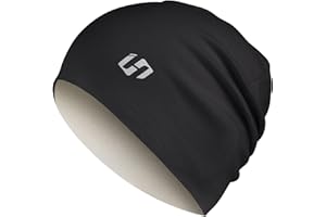 HASAGEI Thermal Running Hat - Men's Women Skull Cap Cycling Cap Under Helmet