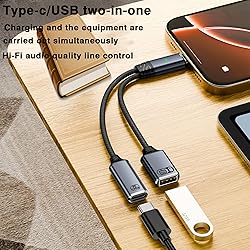 URANT USB C to USB OTG Cable and Charger