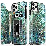 LETO for iPhone 12 Pro Max Case,Flip Folio Leather