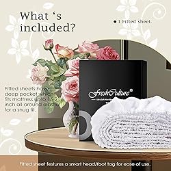 FreshCulture California King Fitted Sheet Only