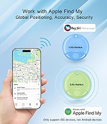 Air Tags-6 Pack Item Finders Work for Apple Find My
