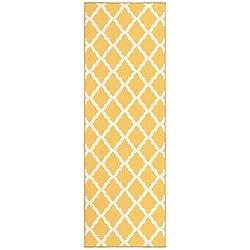 Machine Washable Moroccan Trellis Design Non-Slip