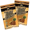 King Palm Mini Size Cones - (Squeeze & Pop Pre Rolls) - Natural Pre Rolls Palm Leafs - Organic Rolls - Flavored Pre Rolled Cones - Flavored Cones - (Pine Drip, 2 Packs (10 Rolls))