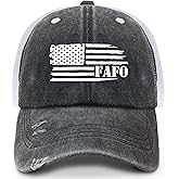 zhusear Fafo Hat Around and Find Out Fafo You Cap for Trucker Adjustable Baseball Cap Fashion Hats Black Caps