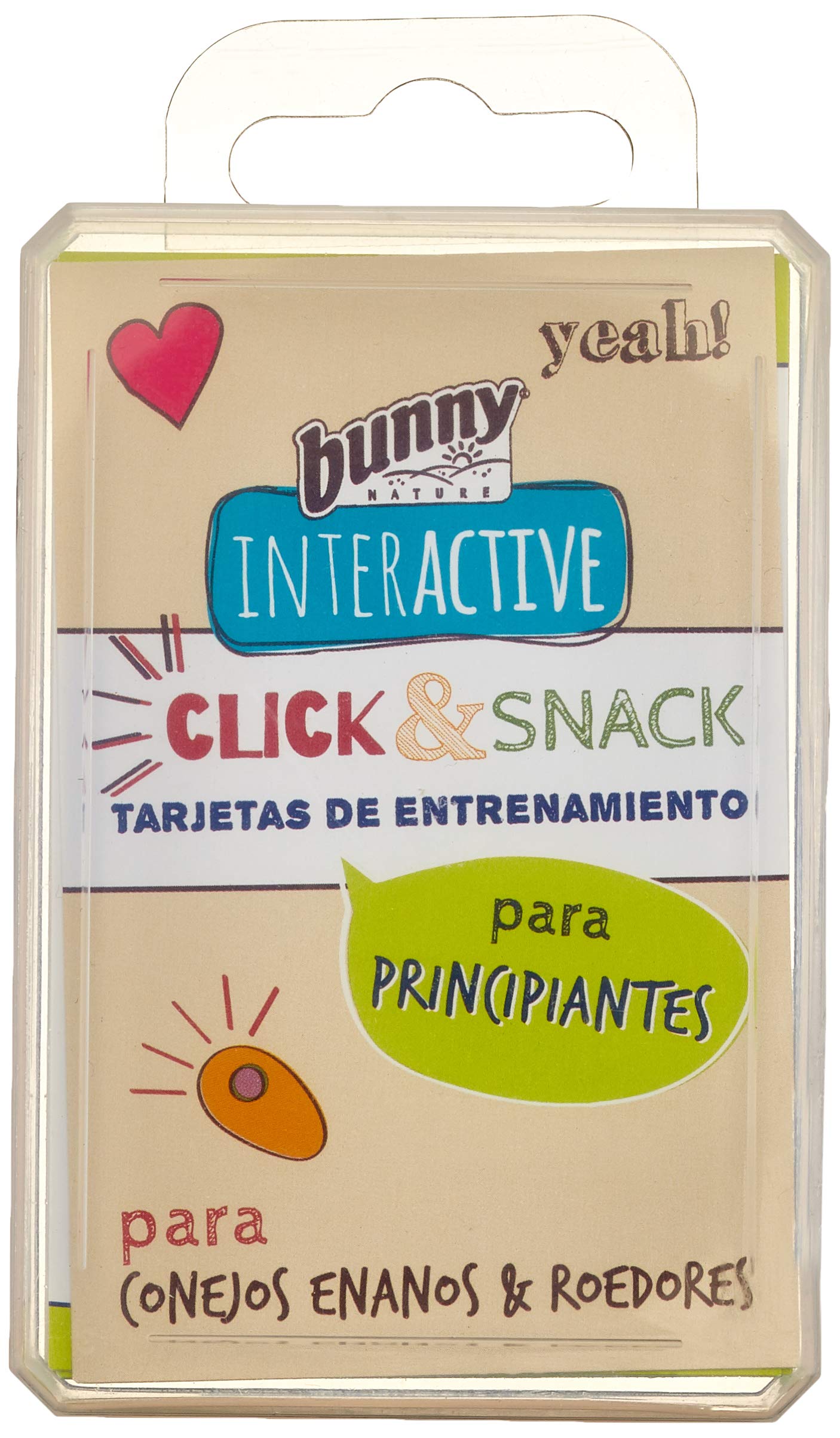 Unbekannt Bunny Click and Snack Training Cards Start 6UD, Black, Normal