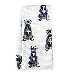 Yorhifa Cane Corso Gifts Kitchen Dish Towels, Cane