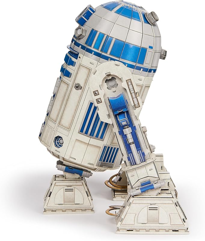 Puzz4D - Maqueta R2-D2 - Puzzle 3D Star Wars - Maquetas para Construir Adultos - Puzzles para Adultos y Niños - Juegos de Mesa - Juegos Infantiles - Juguetes Niños 12 Años +