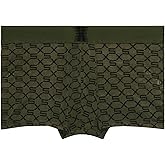 Savage x Fenty Mens Savage X Flocked Monogram Trunks