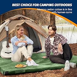 CYMULA CertiPUR-US Queen Memory Foam Camping