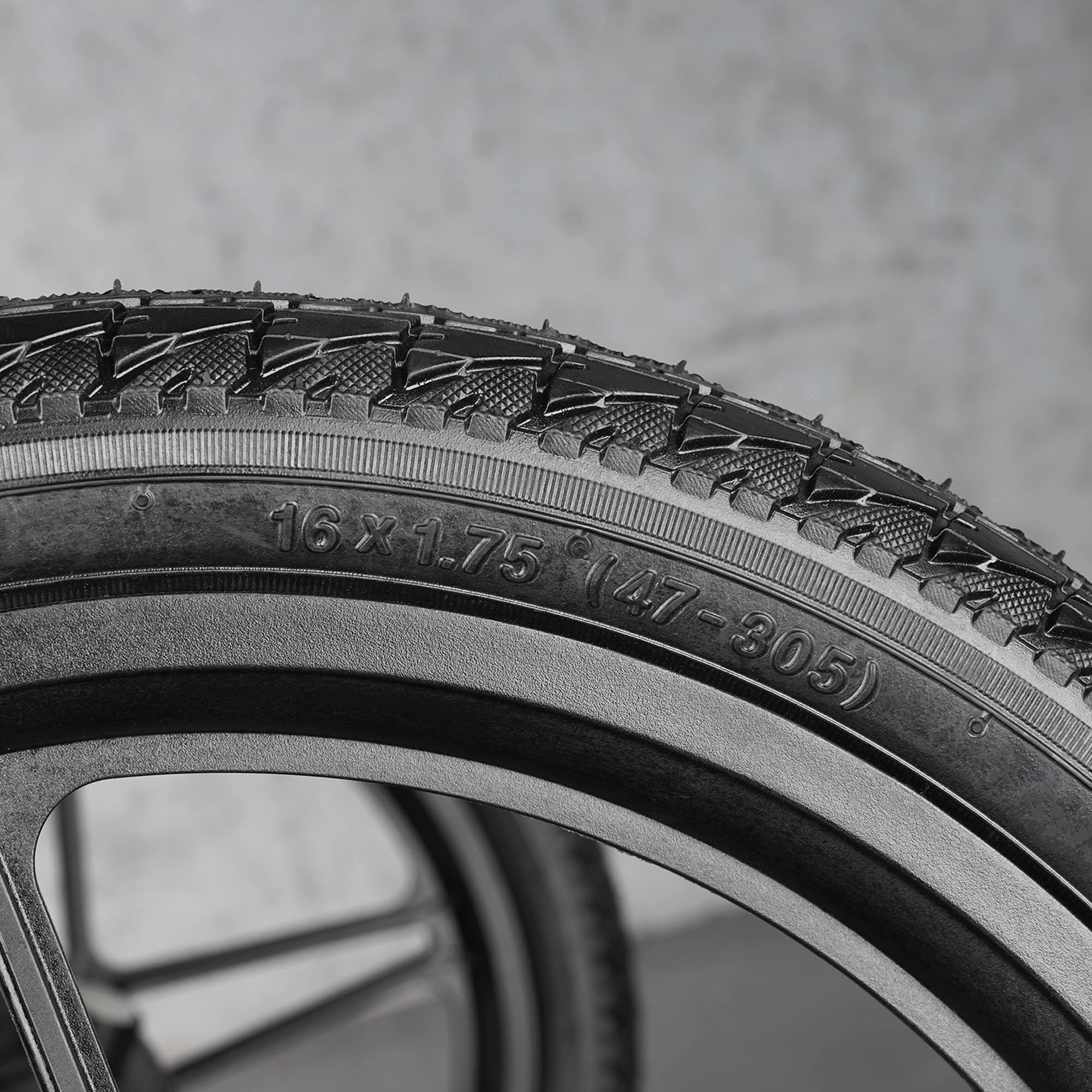 Rear 16×1.75 Stroller Replacement Tire and Tube Compatible with 3-Wheeler Jogging Troller Models (Both Single and Double Strollers) Including Revolution SE/Pro/Flex/SU/Ironman