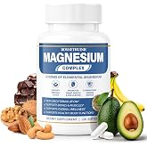 1000mg Magnesium Complex for Women &amp; Men, 8-in-1 Magnesio Complex | With Glycinate,Citrate,Malate,Taurate &amp; More Magnesium Forms,Healthy Formula for Sleep,Fatigue &amp; Heart Health,120 Capsules
