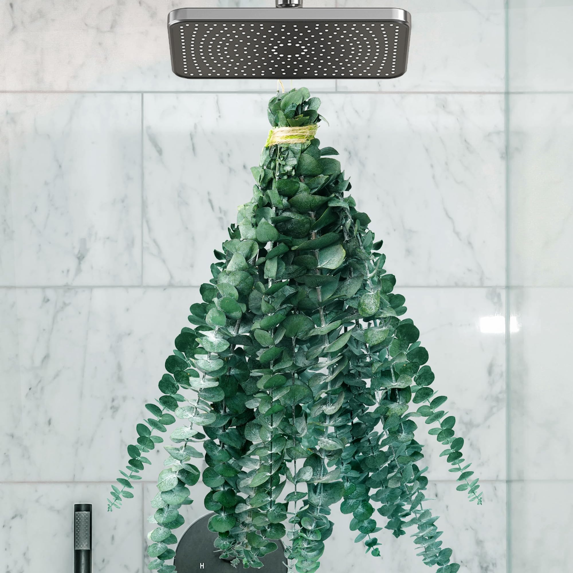 Photo 1 of Kocat Real Eucalyptus Stems – Aesthetic Shower Decor, Perfect for Trendy Bathroom Decor – Shower Plant and Eucalyptus for Shower, Bringing a Natural Freshness (12PCS)