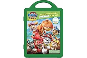 Paw Patrol The Dino Movie: Book and Magnetic Play Set