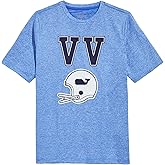 Vineyard Vines Boys Boys' Vv Helmet Short-Sleeve Harbor Tee