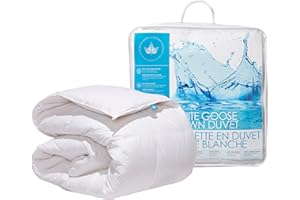 Canadian Down & Feather Co. - All Season Weight White Goose Down Duvet King Size - 260 TC Shell 100% Cotton - Filled in Canad
