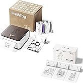 FaithTag Bible Study Mini Printer F21 Kit with 3 Rolls of 2” Transparent Stickers