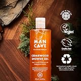 ManCave Ultra-Premium Shower Gel Gift Set 4 x 500ml Vegan Fragrances view 5