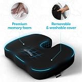 FORTEM Memory Foam Office Chair Cushion Non Slip Ergonomic Seat Pad view 3