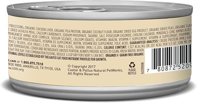 castor and pollux kitten food