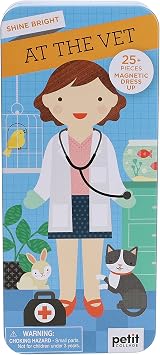 Petit Collage Shine Bright At The Vet Magnetic Game for Kids, Ages 3+ view 2
