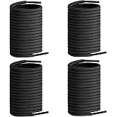Endoto Shoe Laces for Martens Replacement Shoelaces Strings | 2 Pairs | 4.5MM Round Boot Laces | Material: Polyester