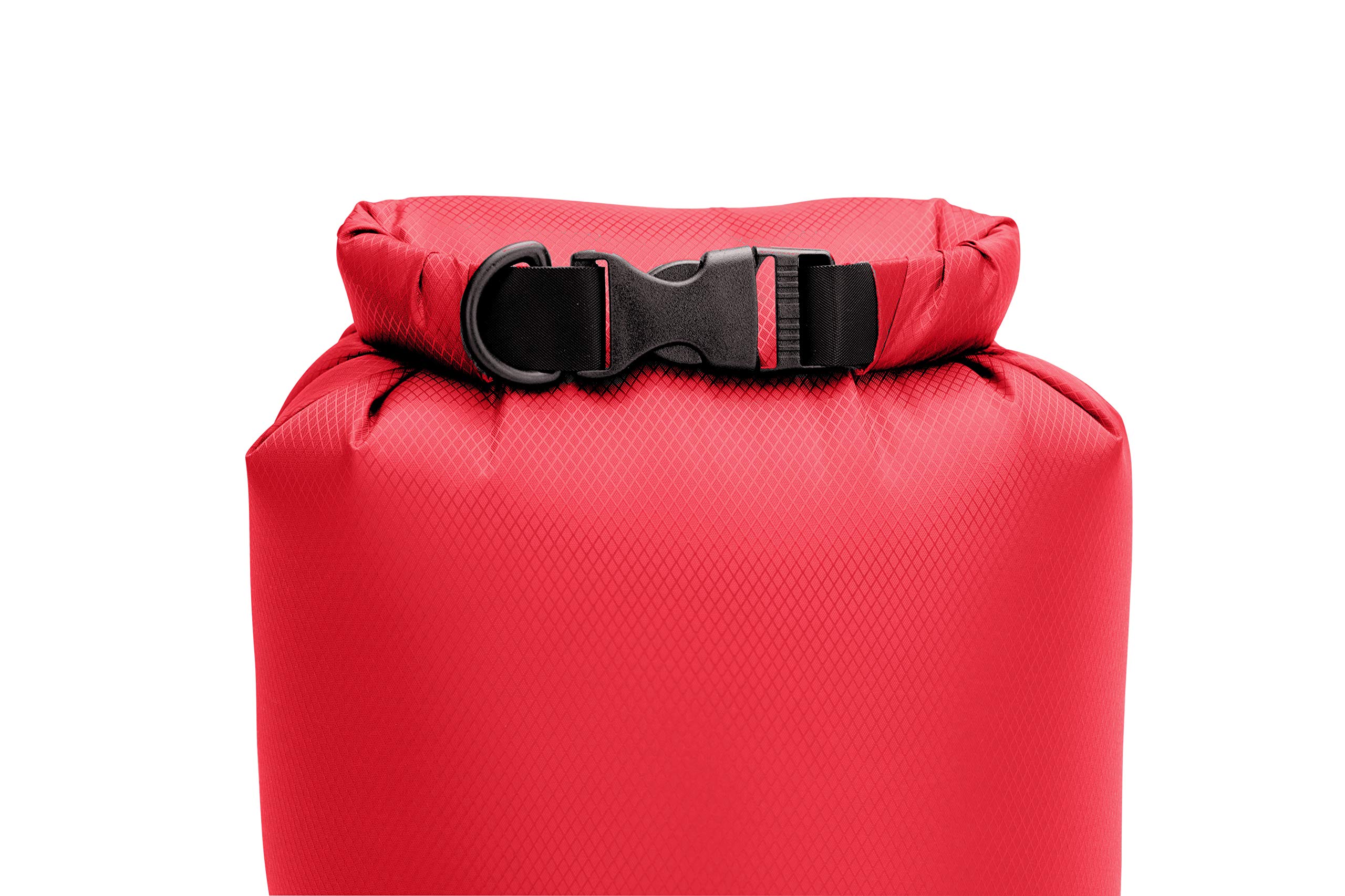 Carrier Bag Case, Waterproof Dry Bag - Ultra Durable 1pk or 3pk Airtight Bags - 5L, 10L, 20L Sizes - Diamond Ripstop Roll Top