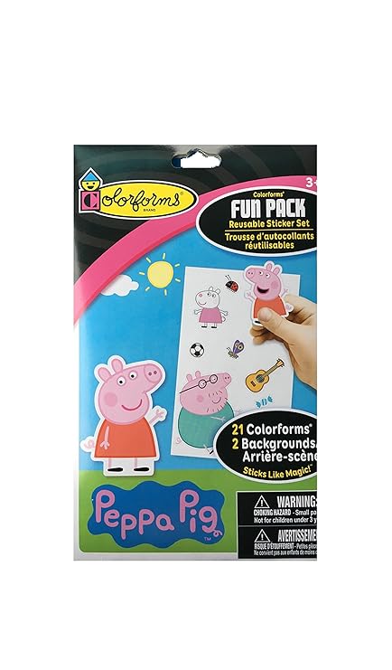 peppa pig colorforms