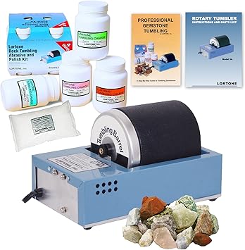 Lortone 3a Deluxe Rock Tumbler Kit Amazon Co Uk Toys Games