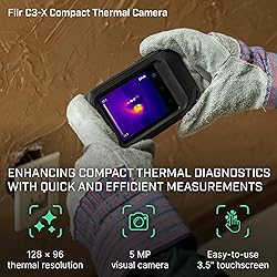 FLIR C3-X Compact Thermal Imaging Camera with