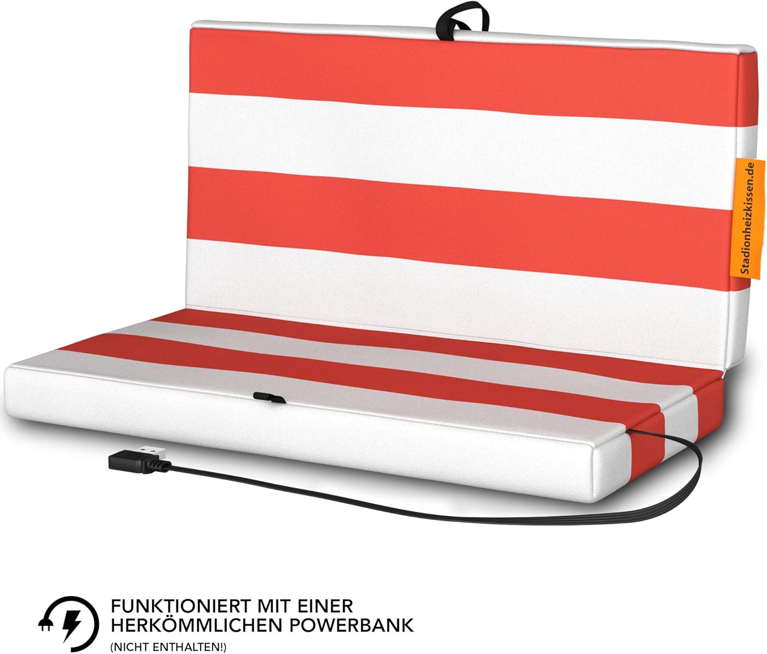 Heated Stadium Seat Cushion Thermal Heat to Keep You Warm When Doing