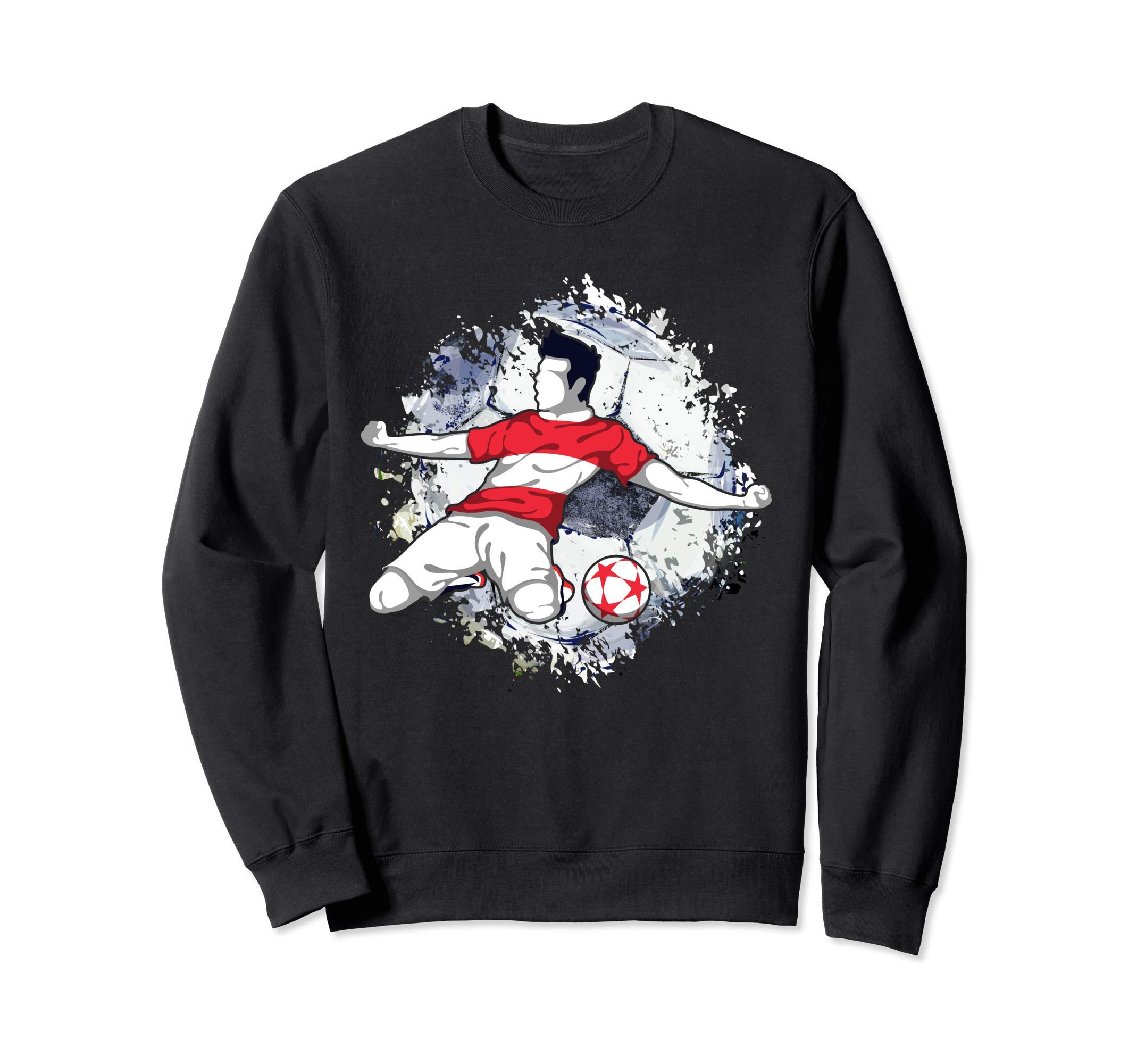 Austria Soccer Austrian National Flag Proud Football Striker Sweatshirt