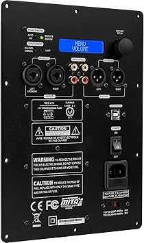 dayton audio spa250 250 watt subwoofer plate amplifier