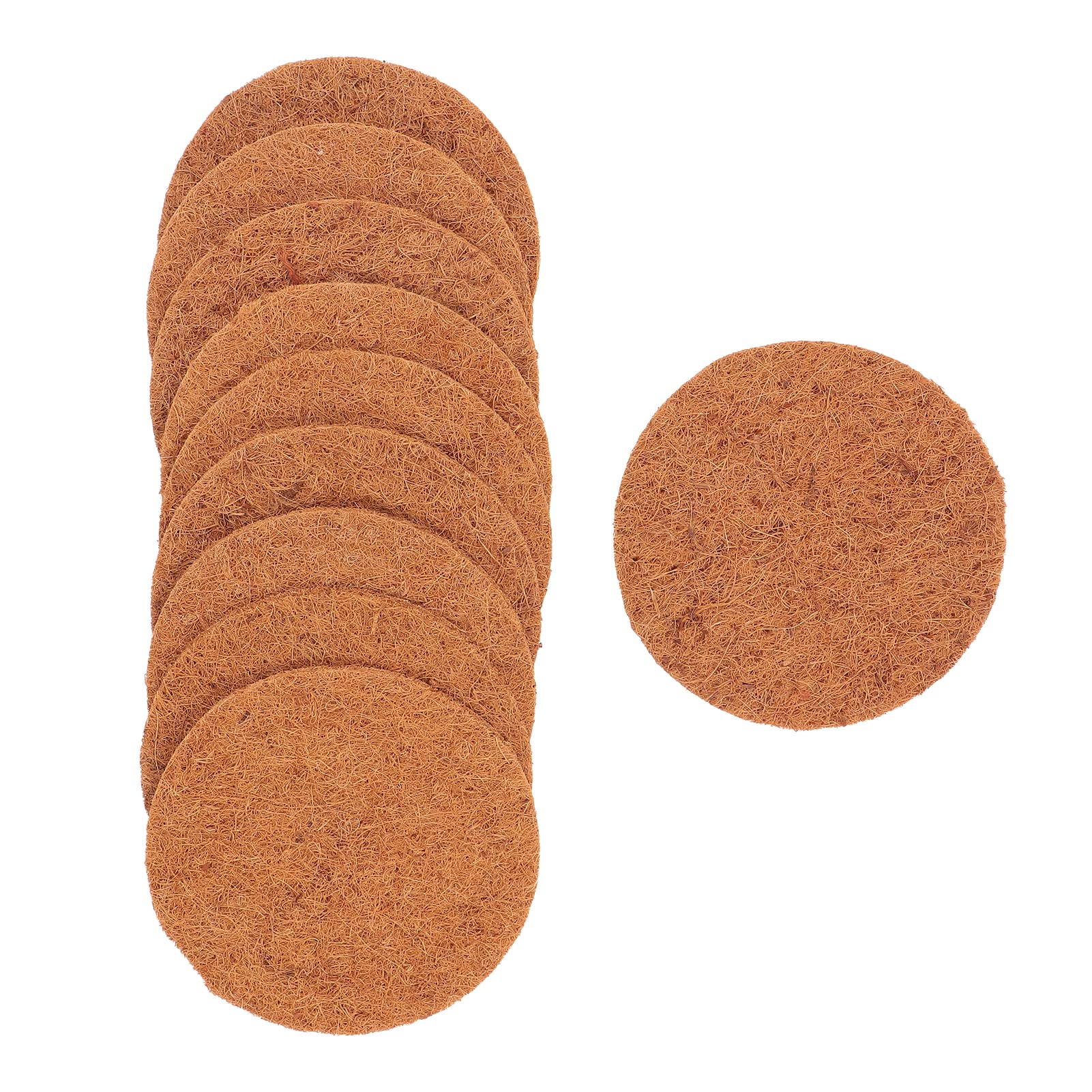 Pssopp 10Pcs Bird Nesting Pads Dry Grass Mattress Pigeon Egg Nest Mat Pigeon Breeding Eggs Mat Comfortable Hut Material