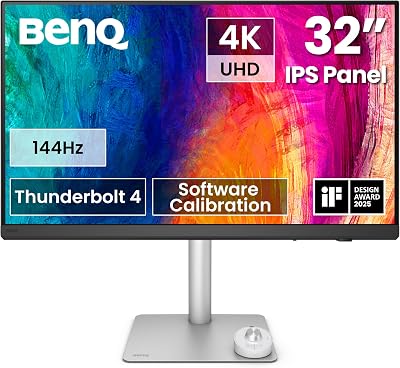 BenQ PD3226G 32 inch 4K 144Hz IPS Monitor 95% P3 100% sRGB Thunderbolt 4