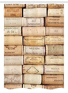 Floral Stall Duschvorhang von, Shabby Chic Blumen Rosen Blütenblätter Punkte Blätter Knospen Frühjahrssaison Thema Bild Artwo