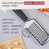 Fackelmann INITIAL Hand Grater Stainless Steel with Plastic Handle 24cm view 4