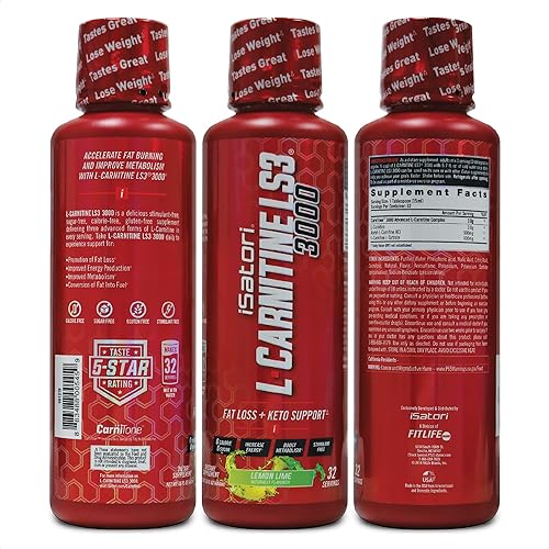 isatori l carnitine liquid keto reviews Supplement Isatori L-carnitine Ls3 Liquid Fat Burner 1500mg
