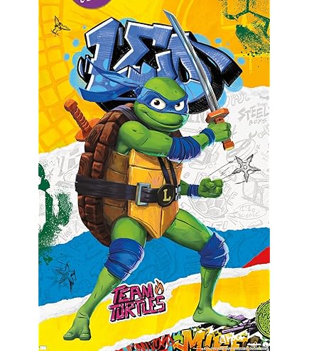 完売品 TIDE Mutant Ninja Turtles ポスター Teenage Mutant