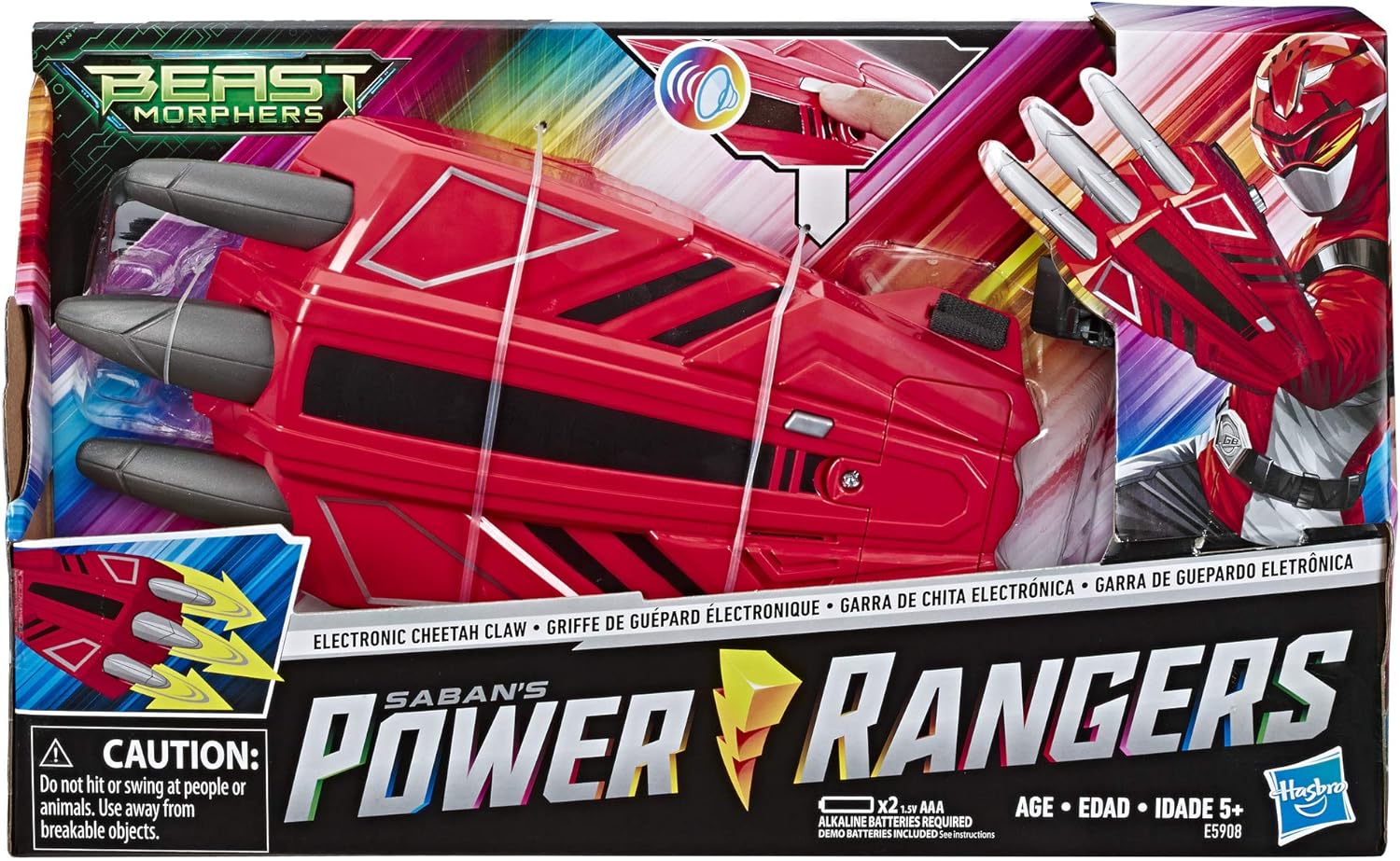 power rangers beast morphers cheetah claw