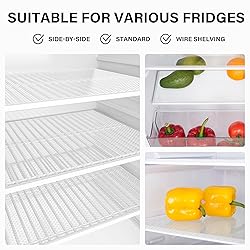 Login Life 12 Pcs Refrigerator Liners for Glass