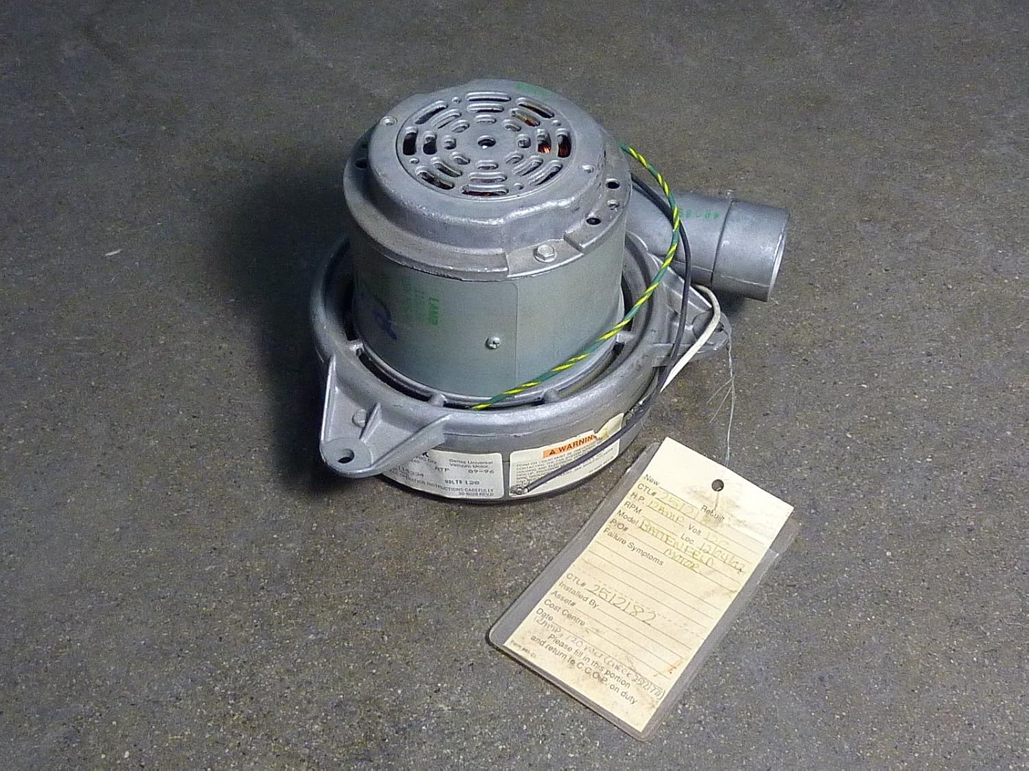 115334 Lamb Central Vacuum Motor Amazon.ca Industrial & Scientific