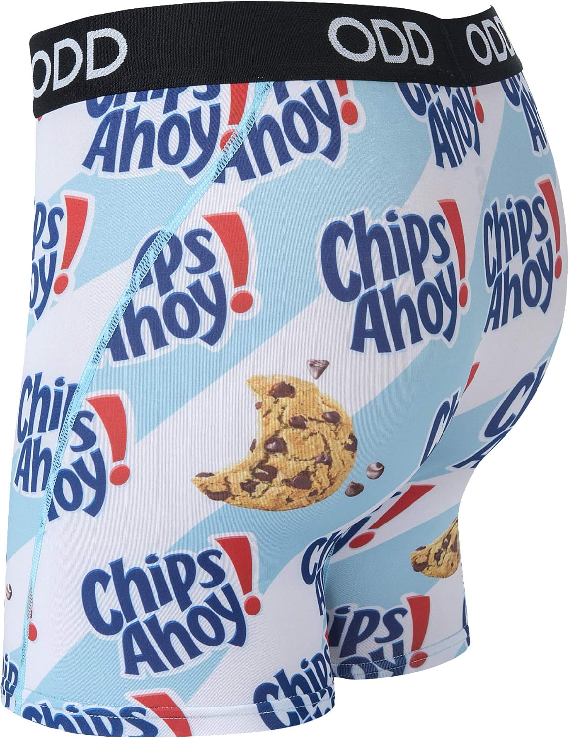 Odd Sox Men's Graphic Print Novelty Boxer Briefs, Chips Ahoy Cookies: Clothing