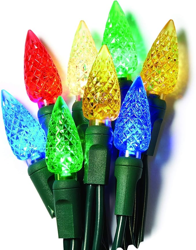 Grand Decor UL Listed Outdoor LED String Lights Weatherproof Strawberry