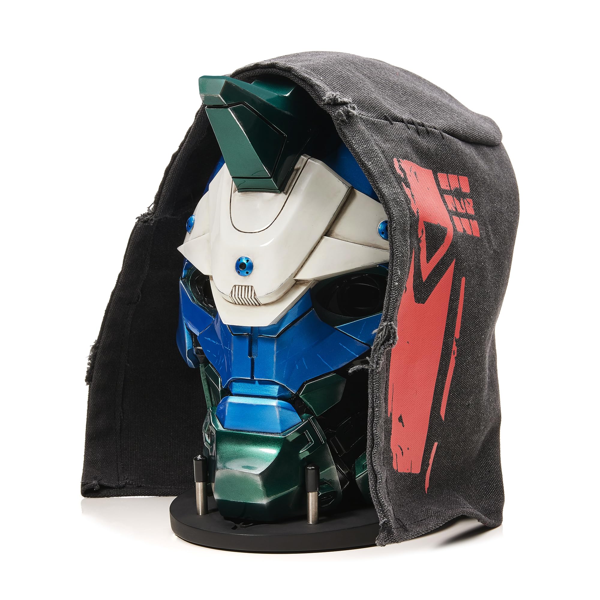 Numskull Official Destiny 2 Cayde-6 Wearable Cosplay Helmet – Premium Collector’s Mask with Display Stand and Removable Hood – Official Destiny 2 Lightfall Merchandise Image