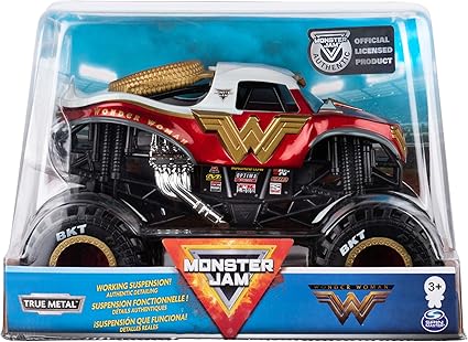 wonder woman monster truck toy