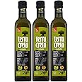 Terra Creta Estate Protected Designation of Origin from Kolymvari in Crete, Greece Extra Virgin Olive Oil - Winner of 9 International Taste Awards - 500ml - 3 Pack