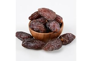 GHLDMJ Organic Medjool Dates, No Sugar Added, Gluten-Free, Vegan, Good Source of Fiber, Low Glycemic Index,Natural Healthy Snack For Kids & Adults