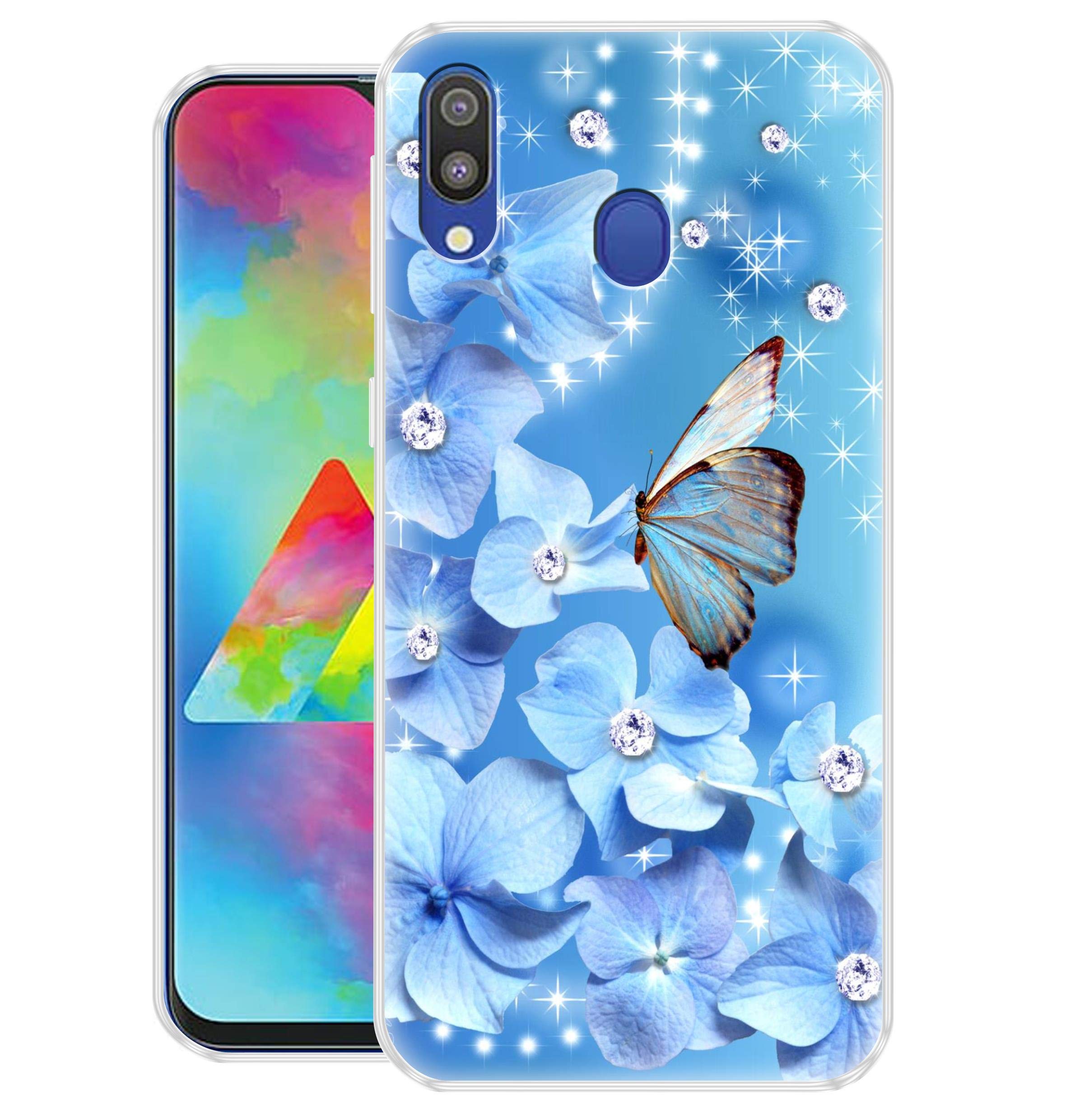Amazon Back Case For Samsung M20 Fashionury Silicone Designer
