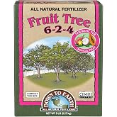 Down To Earth All Natural Fertilizers Organic Fruit Tree - 6-2-4, 5 lb | Plant Food for Apples, Pears, Plums, Cherries, Peaches, Tropical Fruit, Pomegranates, High Calcium, Backyard Orchard